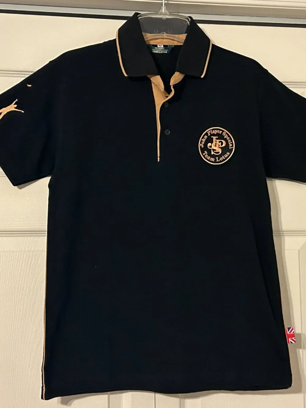 Classic Team Lotus Sz XS John Player Special Racing Polo Shirt Top